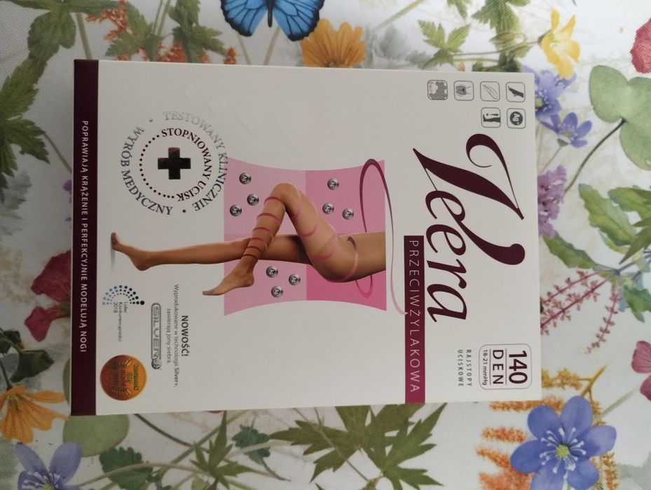 Rajstopy przeciwżylakowe Veera 140DEN