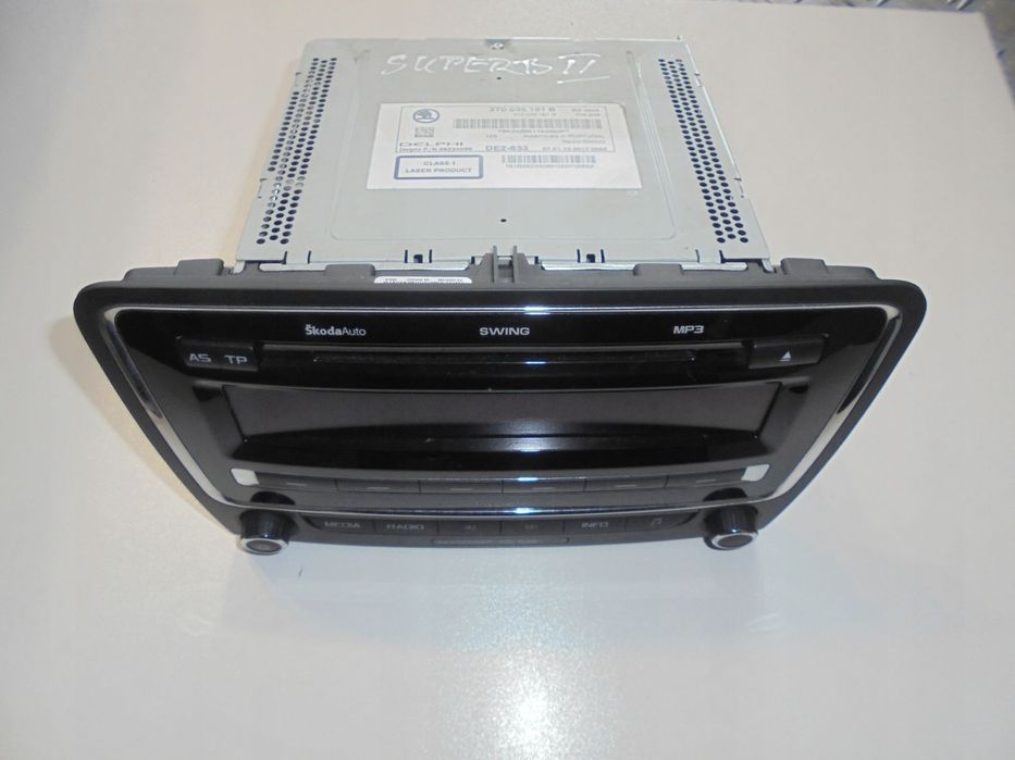 skoda superb ii 3t0 radio