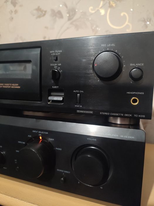 Кассетная дека sony TS-К315.