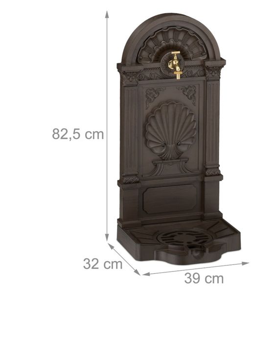 Zabytkowa FONTANNA na cokole  Unikatowy styl, pałacowy klimat