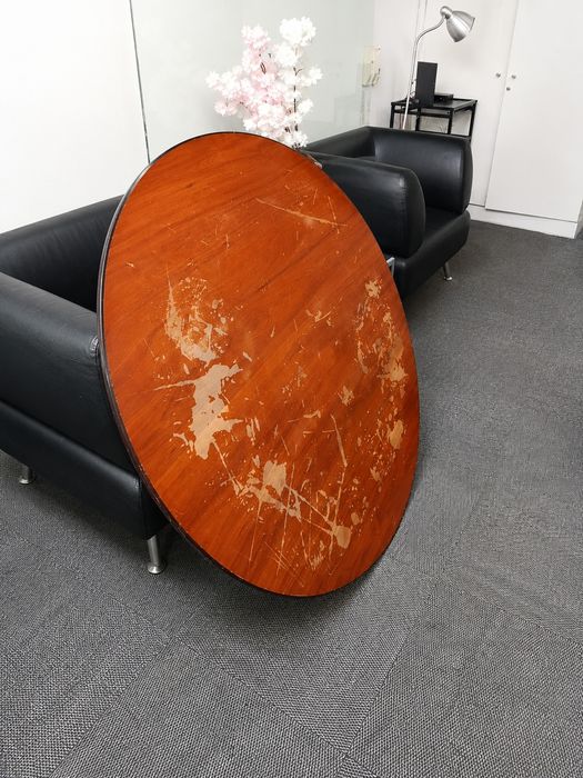 Mesa Redonda Madeira / Round Wooden Table