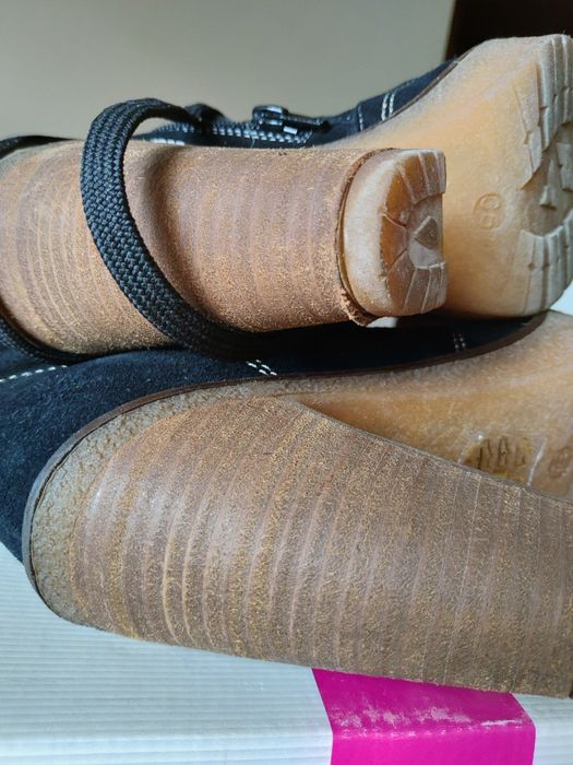 Botim camurça preto