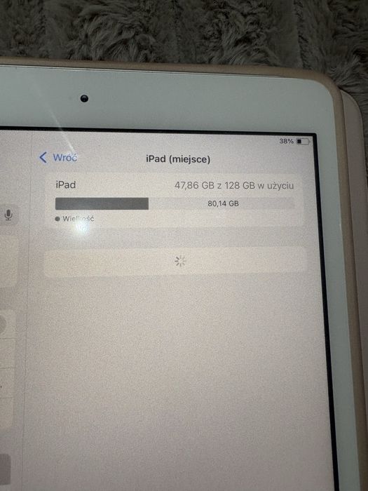 iPad (7. gen) 10,2" 128 GB / 3 GB RAM Wi-Fi Silver + Rysik + Etui | Stan bardzo dobry
