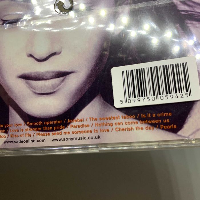 Фірмовий CD Sade – The Best Of Sade (New) 2000 Epic Europe