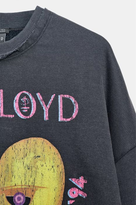 Варений сірий світшот pink floyd zara вареный свитшот оверсайз s m