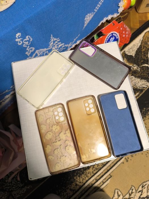 Чохли на телефон (5 штук-комплект) Samsung A72