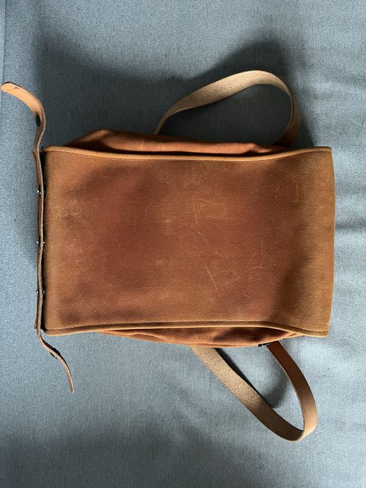 Plecak cafe racer skóra