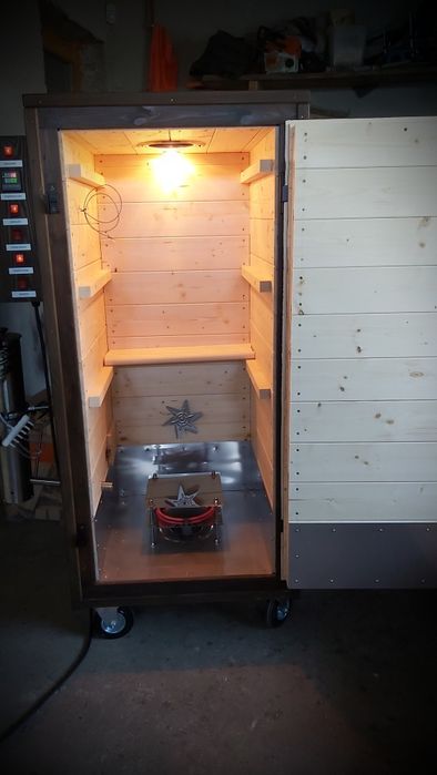 Wędzarnia elektryczna /drewniana /generator dymu/300L
