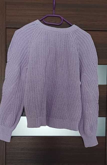 Fioletowy sweter