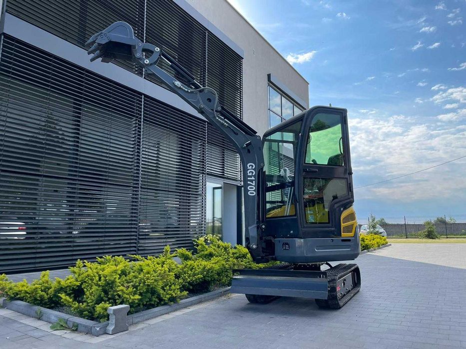 Minikoparka 1.7T Günter Grossmann GG1700C – wysoka wydajność