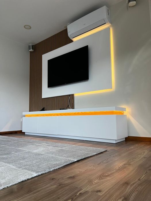 Móvel e Painel de Tv por Medida com leds By Arcoazul