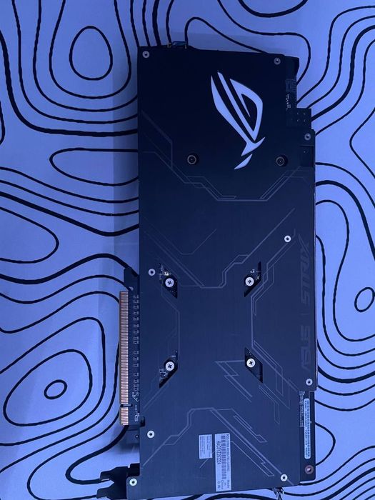 Відеокарта ASUS RX 580 Strix TOP AREZ 8gb