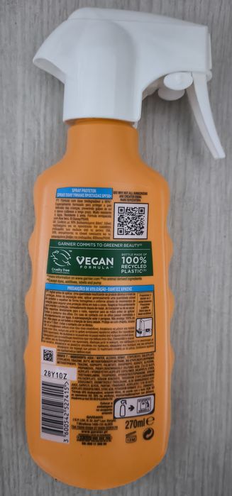 protetor solar em spray 50+ para criança da Garnier Novo selado