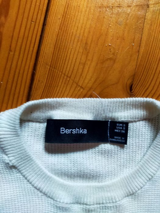 Bershka sweter bawełniany