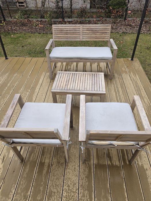 Meble ogrodowe CAŁY ZESTAW