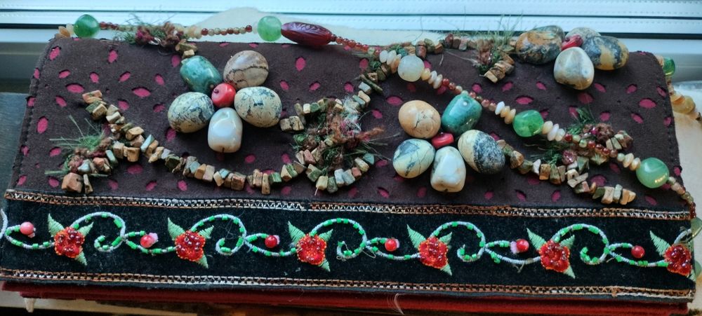 Mary Frances. Oryginalna torebka. Hand made