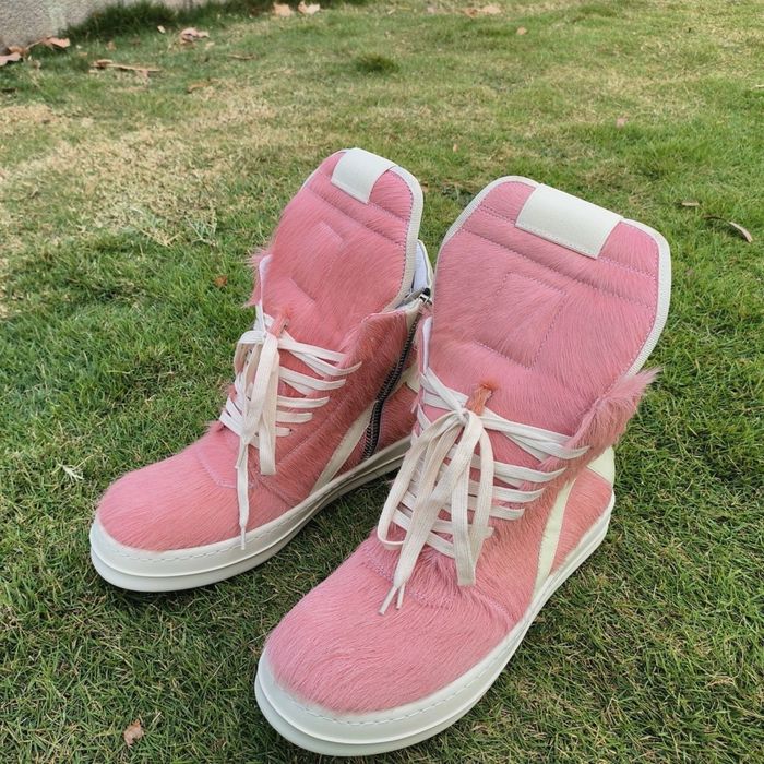 Кросівки Rick owens geobasket Furry/рік овенс геобаскет фуррі