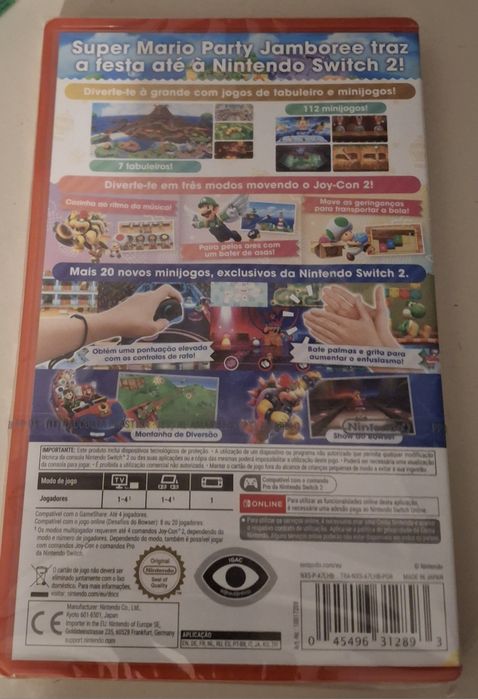 Jogo Nintendo Switch 2 Super Mario Party Jamboree