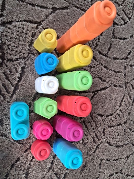 Gumowe klocki dla dzieci clementoni