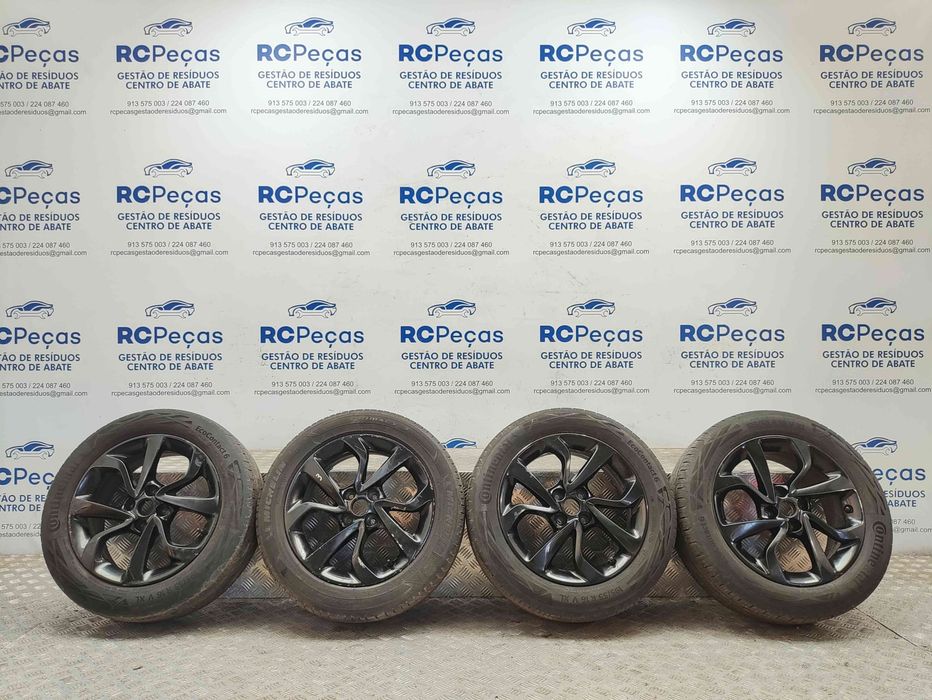 Conjunto de jantes 16 originais Opel Corsa E de 2014 a 2019 6,5J 4x100 ET40