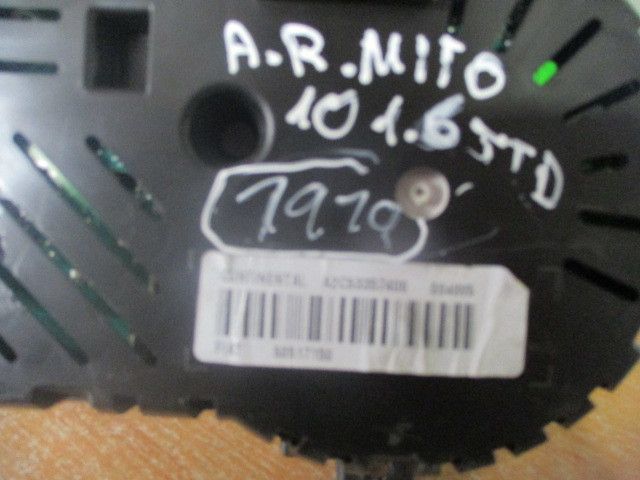 Quadrante / painel de instrumentos ALFA ROMEO Mito (955_)