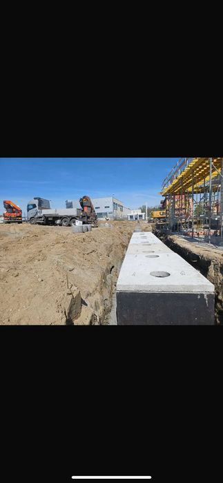 Szambo betonowe / Zbiornik na deszczówkę / Piwnice Ogrodowe / Kanały