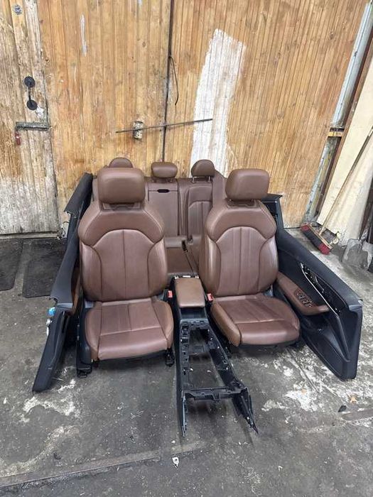 Салон в сборе, сидения, сидушки Audi A4 B9 S-line Разборка шрот