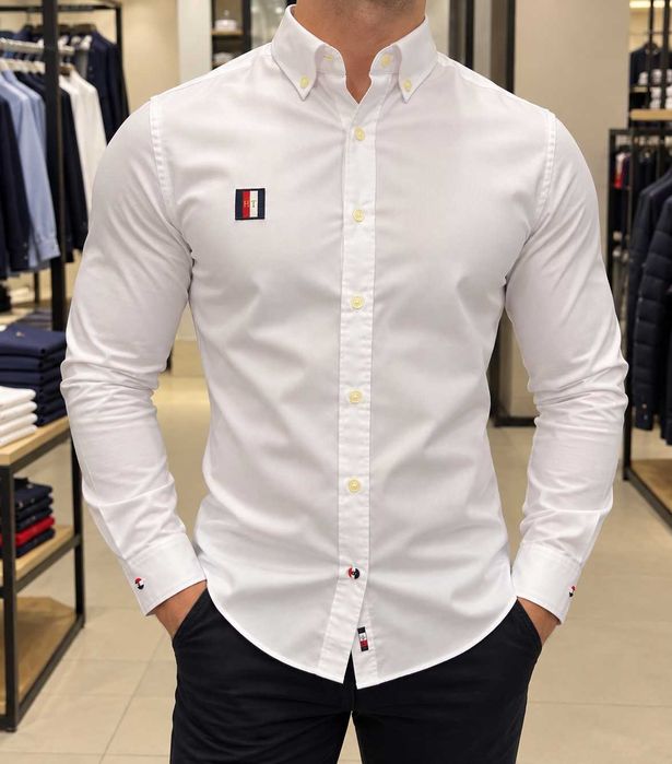 Nowa Koszula Meska Tommy Hilfiger Rozmiar S M L XL  XXL