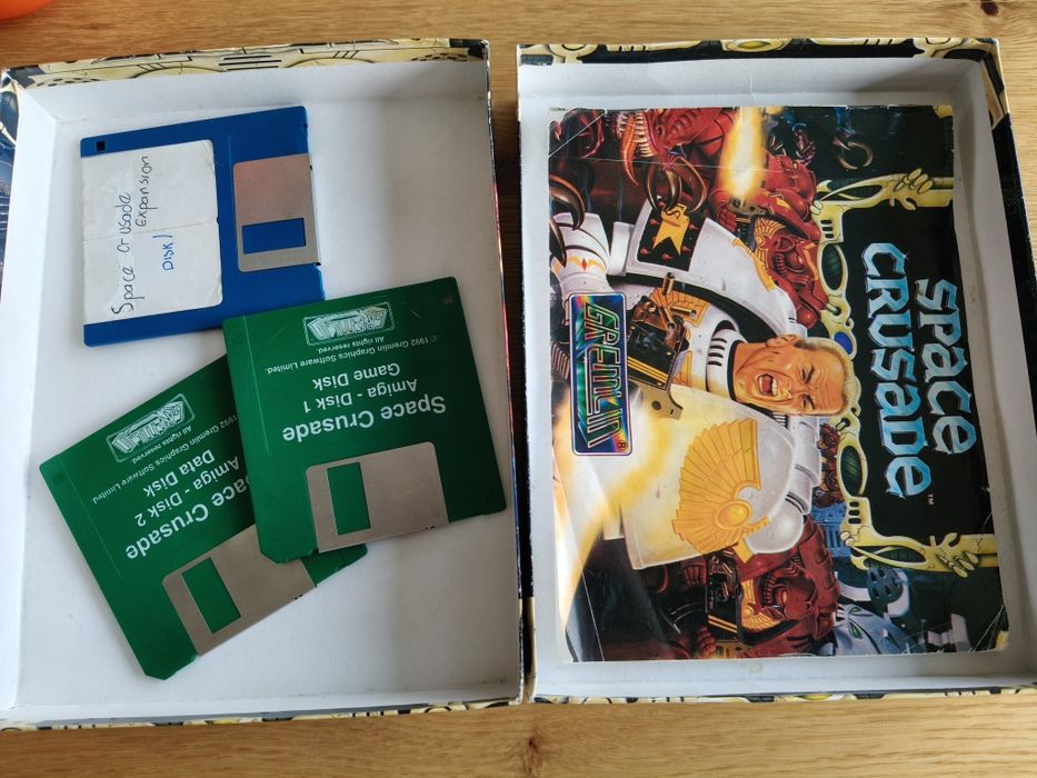 Gra Space Crusade Amiga kompletna testowana!