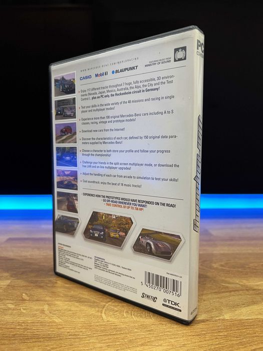 Mercedes-Benz World Racing (PC EN 2003) DVD BOX premierowe wydanie