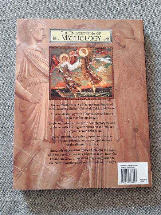 Livro "The Encyclopedia Of Mythology" de Arthur Cotterell