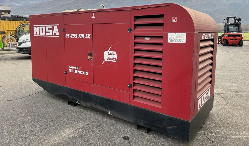 Итальянский генератор Mosa, 450 кВА.