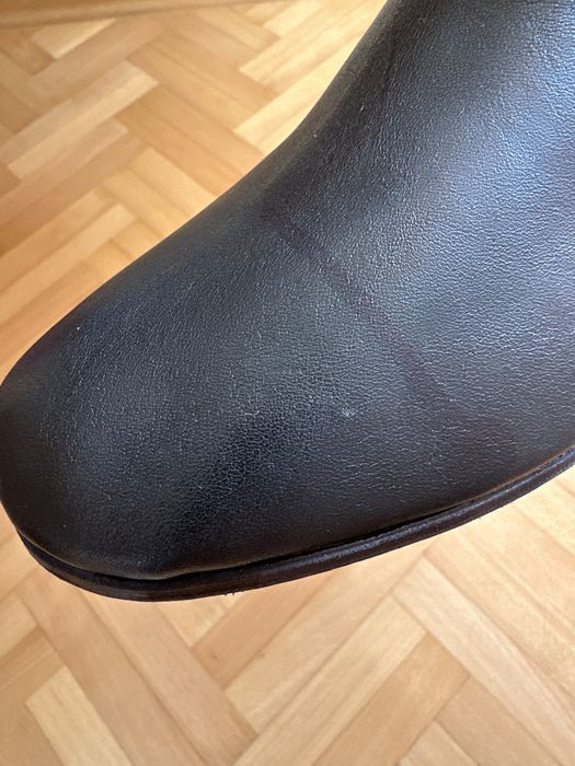 Buty kozaki ludowe męskie wysokie czarne roz. 39