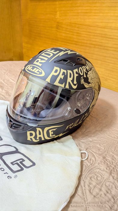 Capacete Hjc cs 15 limited Gold edition M