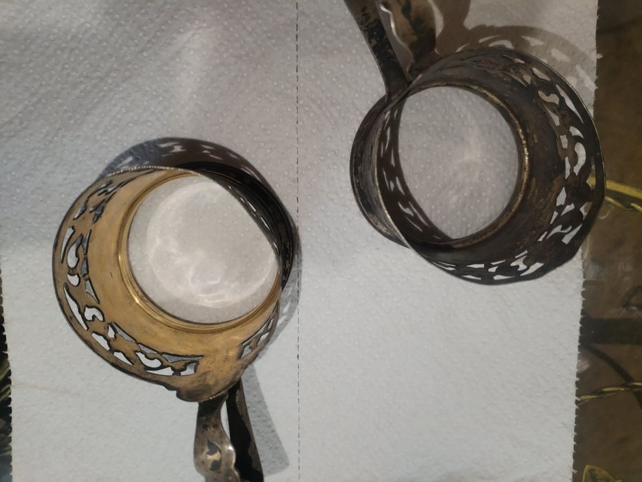 Подстаканник серебряный, Кубачи