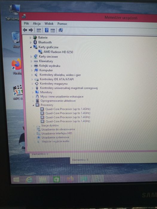 Samsung ativ book 13,3 cala SSD 128 GB
