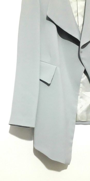 Blazer / Casaco aberto azul claro da Zara Tam M Novo