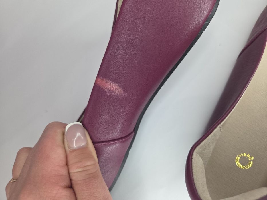 УЦІНКА! ШКІРЯНІ Нові  Босоногі  Жіночі  БАЛЕТКИ XERO Shoes  Phoenlx  Leatner Розпродаж  Анатомічні Барефут  Barefoot 39 розмір 25 см  Бордові