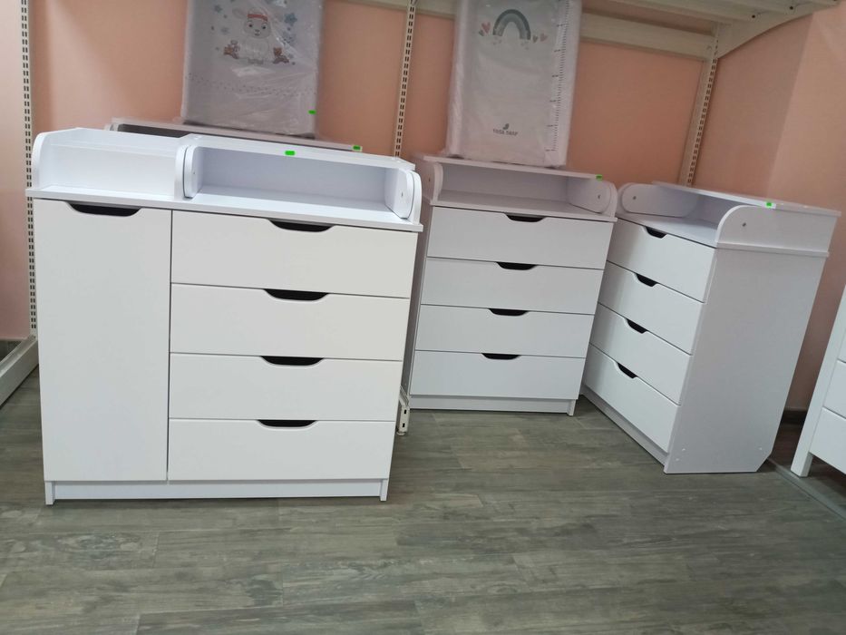 Комоди. Нові комоди. Пеленальний столик. Комод в дитячу кімнату