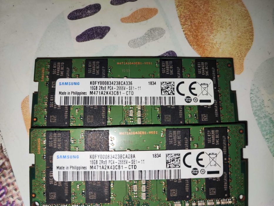 SODIMM 2x16GB 2666 MHz DDR4