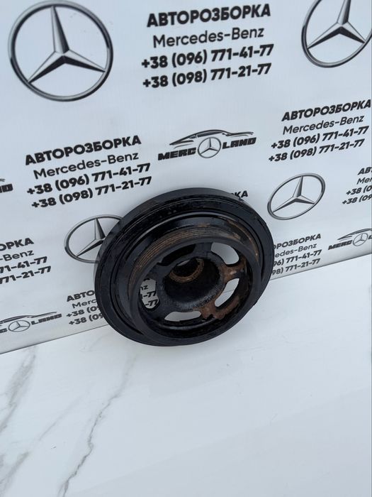 Демферний шків w211 w203 2.2 om646 шків колінвала Мерседес Розборка