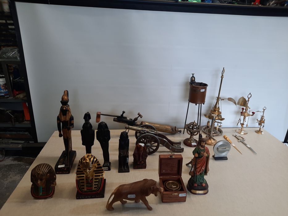 Figuras do Egipto peças de colecção