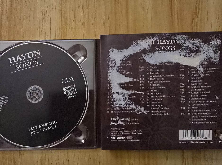 Coletânea 3 CDs HAYDN Songs