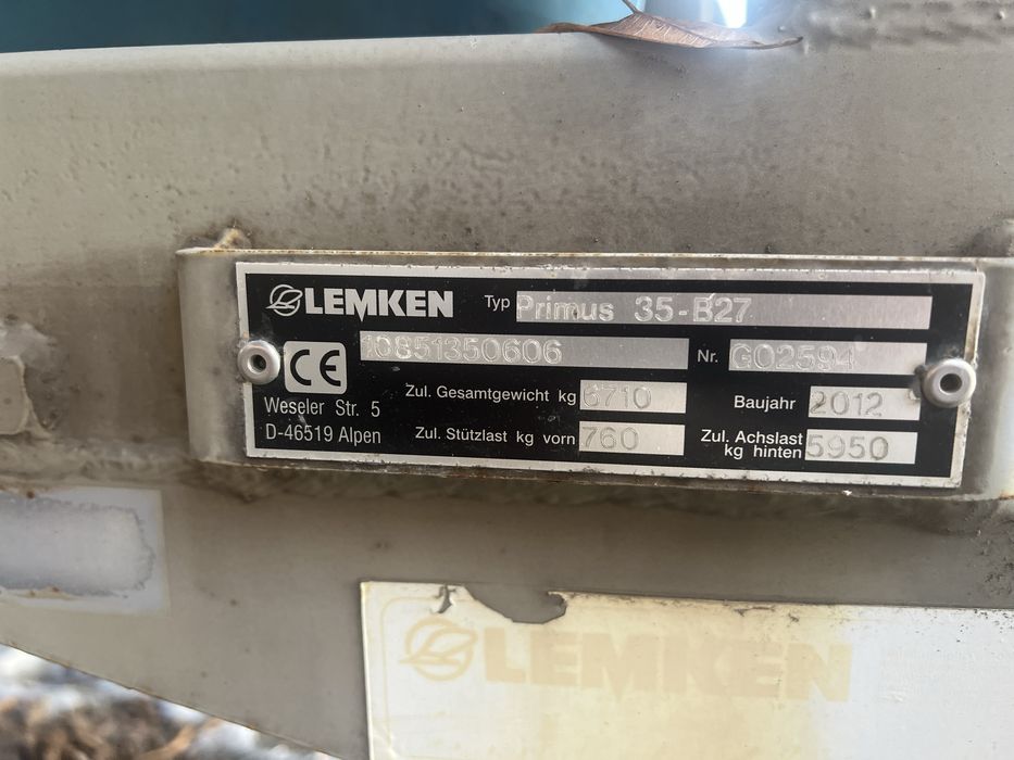 Продам обприскувач LEMKEN