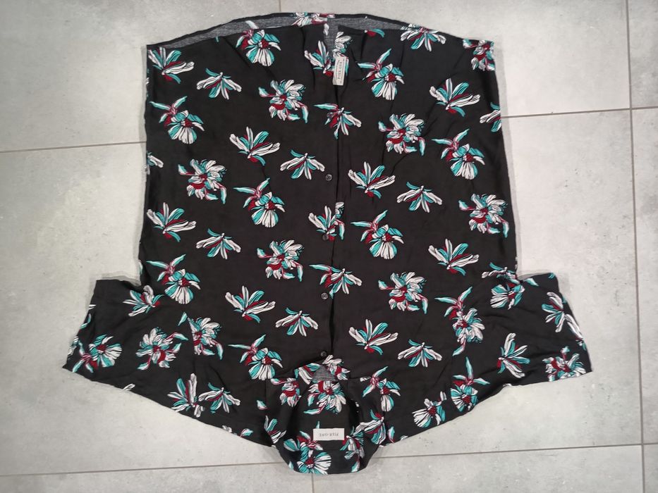 Koszula męska 100% wiskoza Pier One roz. 3XL letnia kołnierzyk kubańsku hawajska wzorzysta