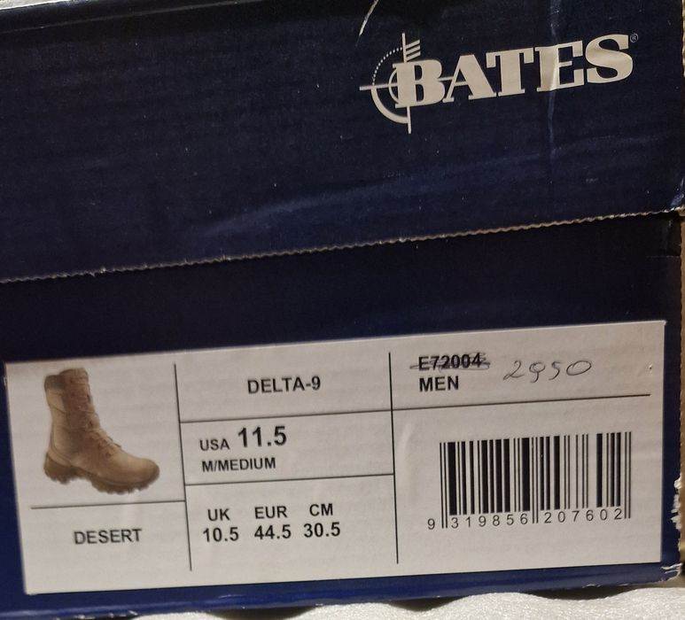 Buty taktyczne BATES Delta 9 Beżowe