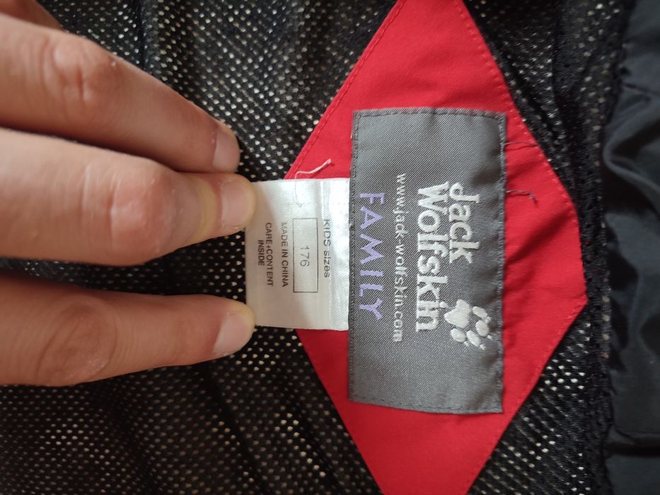 Kurtka wiatrówka outdoor texapore Jack Wolfskin