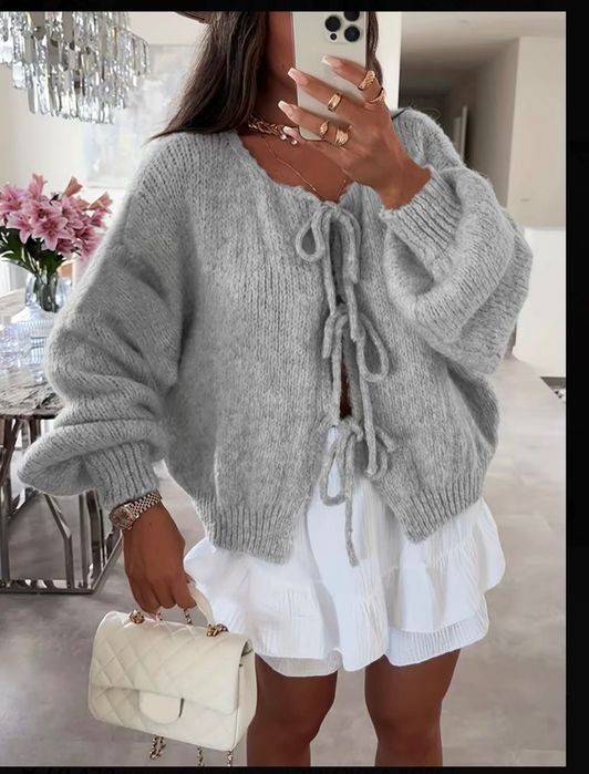 Светр на завʼязках