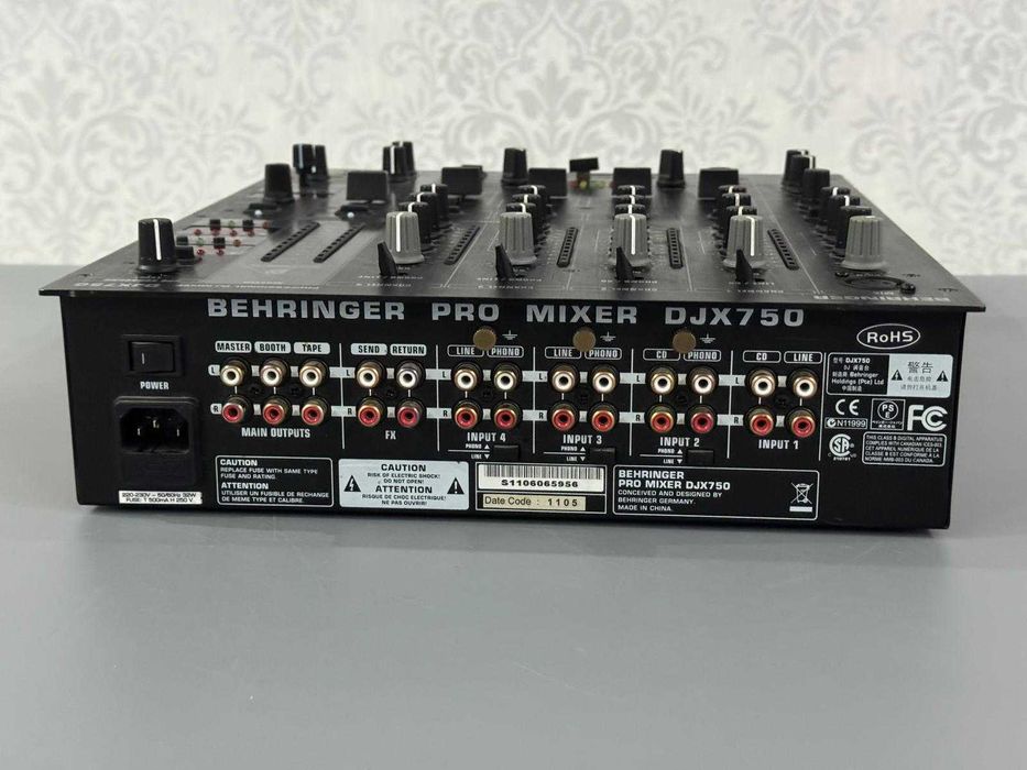 Professional DJ Mixer Behringer DJX750 Mikser Okazja