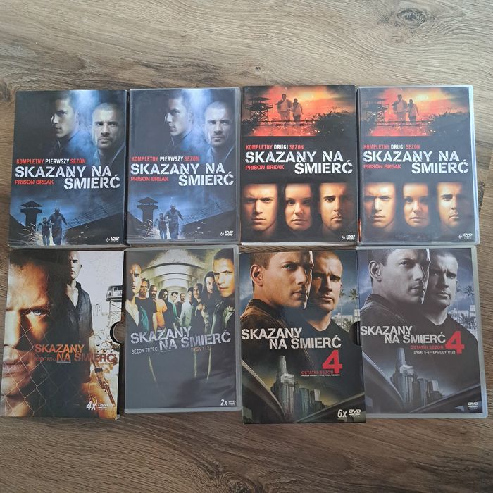 Skazany na Śmierć sezon 1-4 dvd. Czytaj Opis